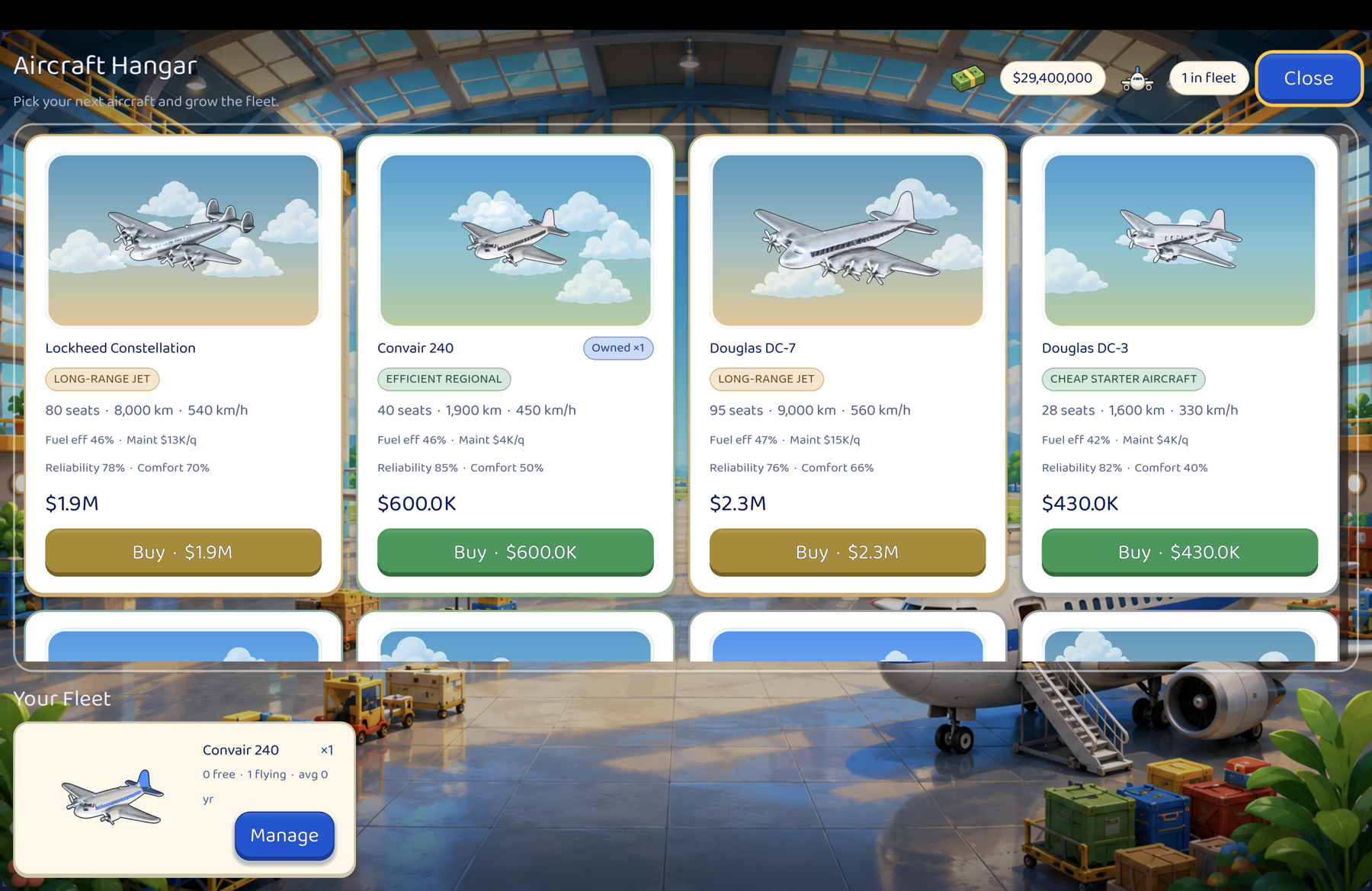 Aircraft Hangar & Fleet Market